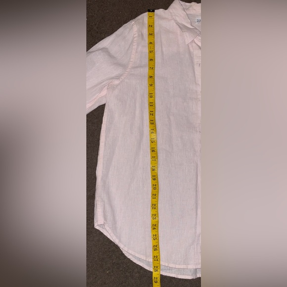 Linen/Cotton Blend Button Down Shirt - Picture 5 of 7